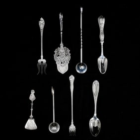 (8) Solid Silver Specialty Items