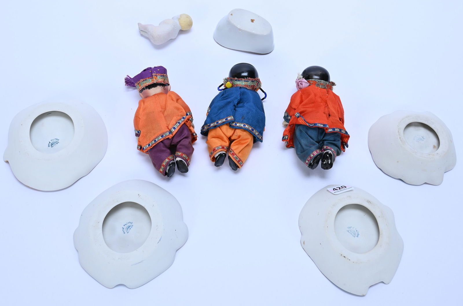 (8) Bisque Items Marked Nippon - 2