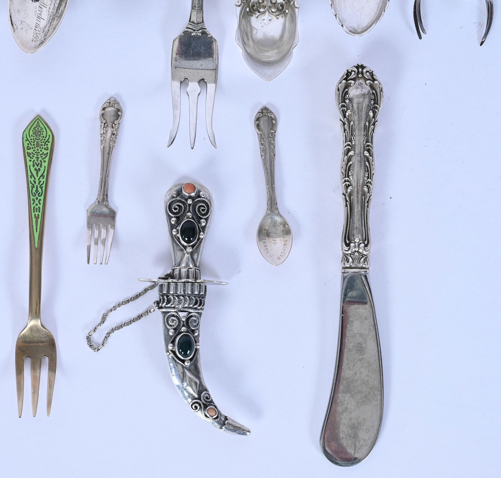 Assorted Sterling & Silverplate Items - 3