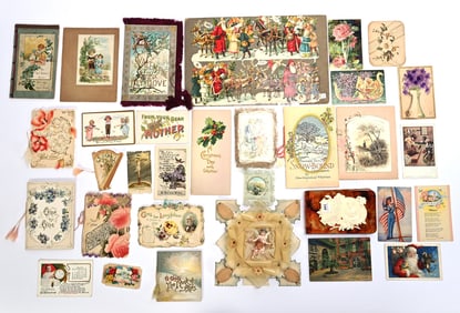 Incredibly Large Assortment Of Vintage Paper Goods