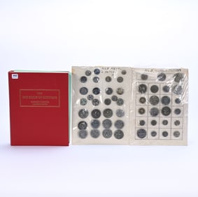 (5) Cards/Sheets With Metal Buttons And The Big Book Of Buttons By Hughes & Lester, 1981, 1991