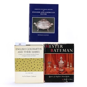 (3) Books About Gold And Silversmiths