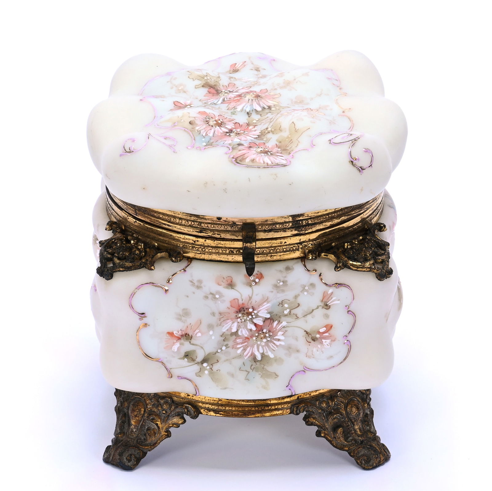 Jewel Box, Unmarked Wave Crest, Egg Crate Mold (1 of 4)