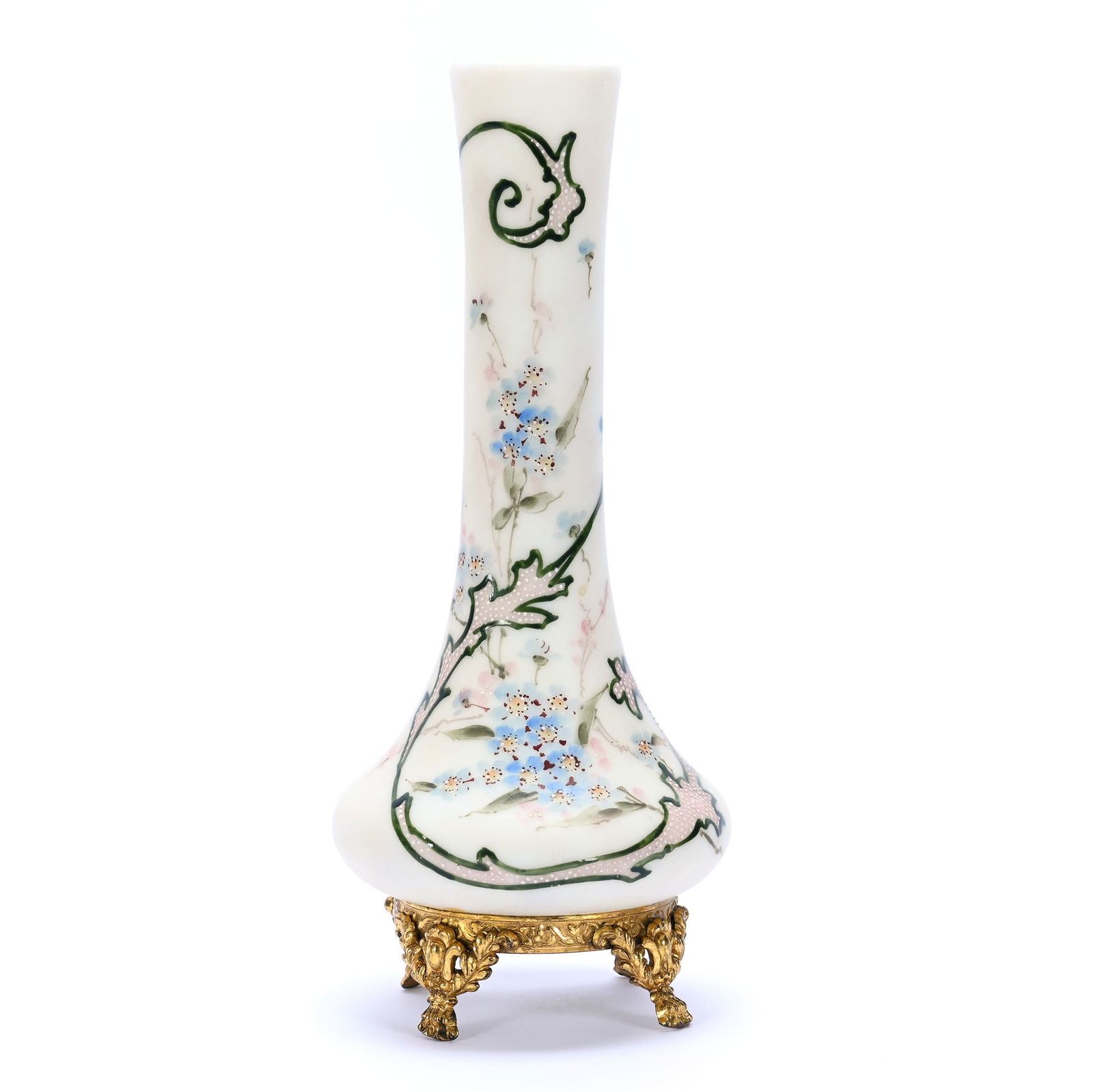 Footed Vase, Wave Crest Stamp Mark (1 of 3)