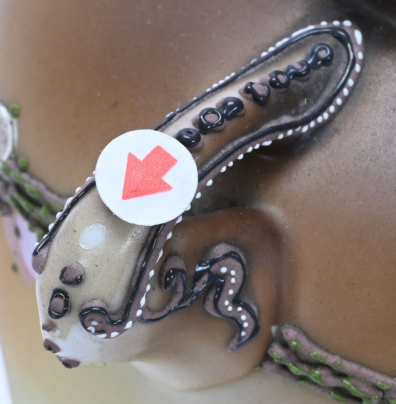 Two Handled Vase, Unmarked Nippon - 4