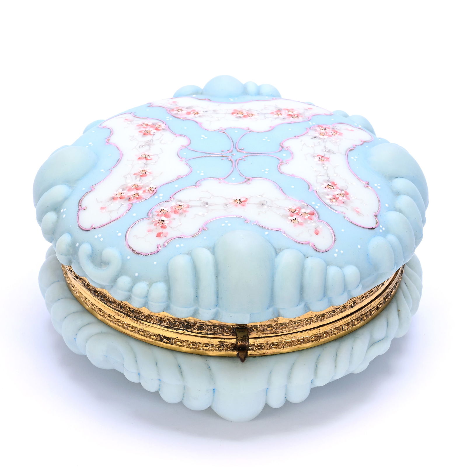 Dresser Box, Wave Crest Banner Mark, Puff Mold (1 of 4)