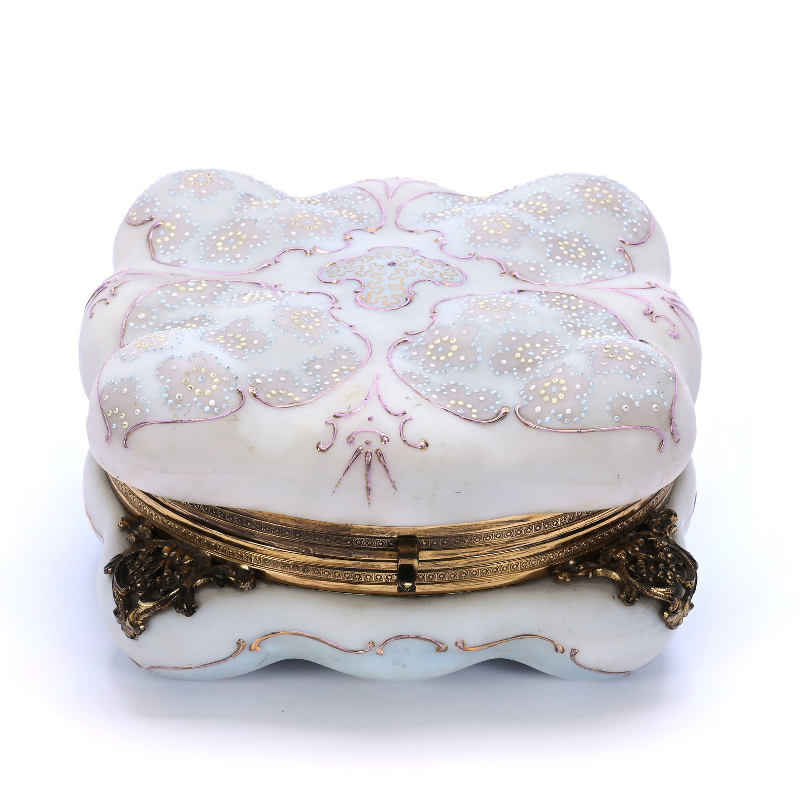 Jewel Box, Unmarked Wave Crest, Egg Crate Mold (1 of 4)