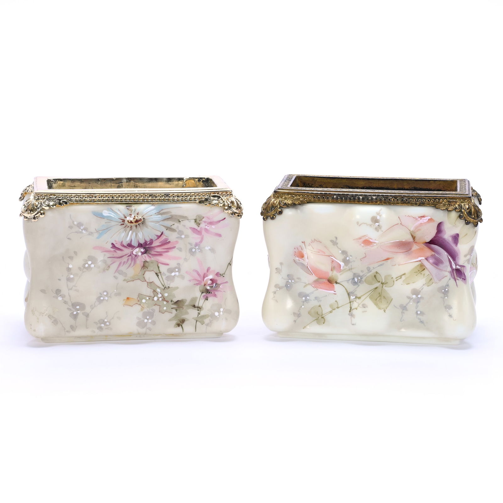 (2) Letter Holders, Unmarked Wave Crest, Egg Crate Mold (1 of 4)