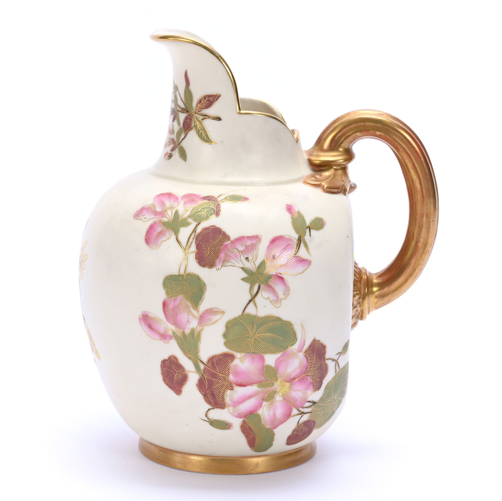 Pitcher Marked Royal Worcester #1094, Also Marked "Patent Metallic" (1 of 4)