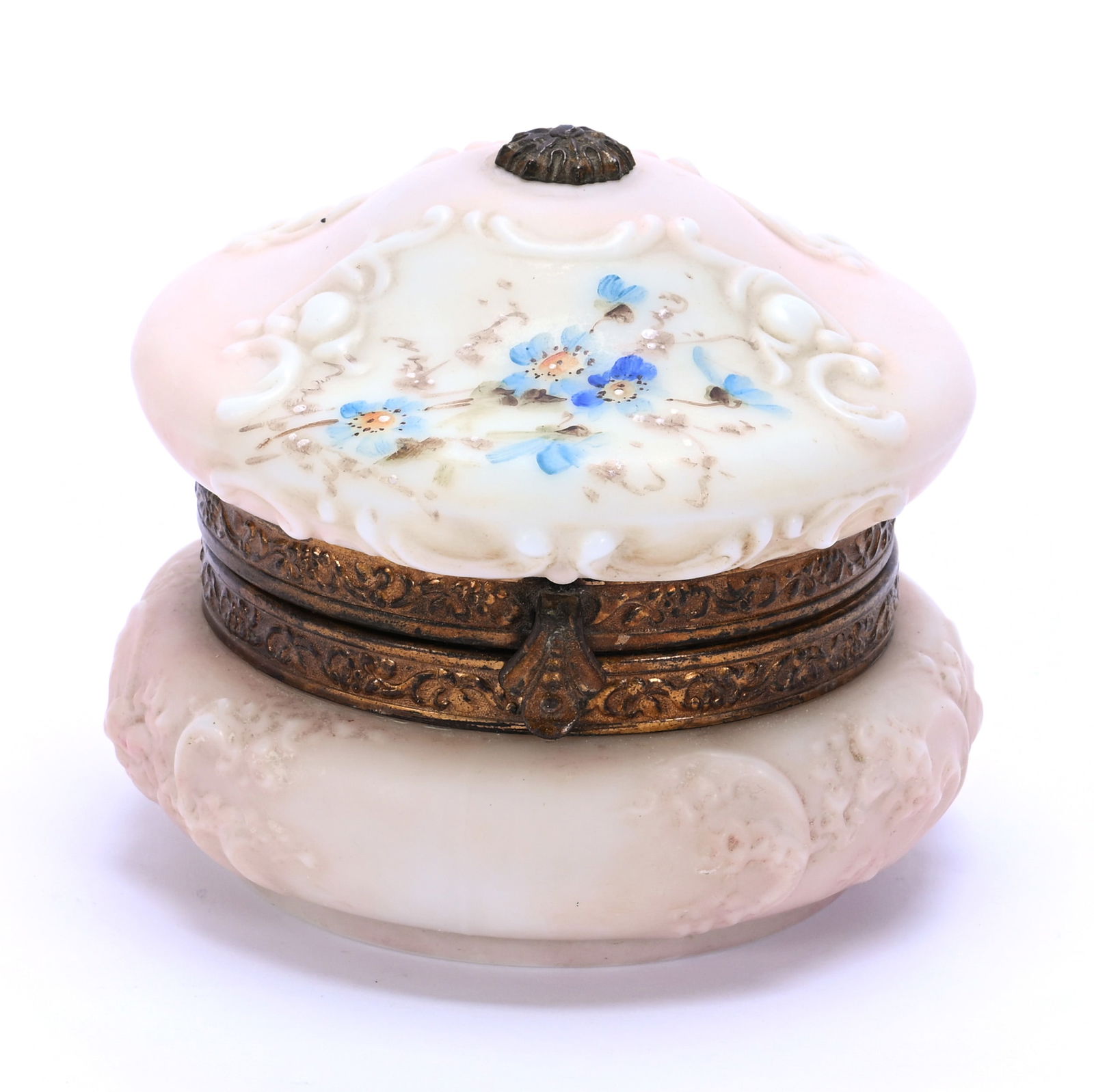 Jewel Box, Wave Crest Stamp Mark, Sea Foam And Scroll Mold (1 of 4)