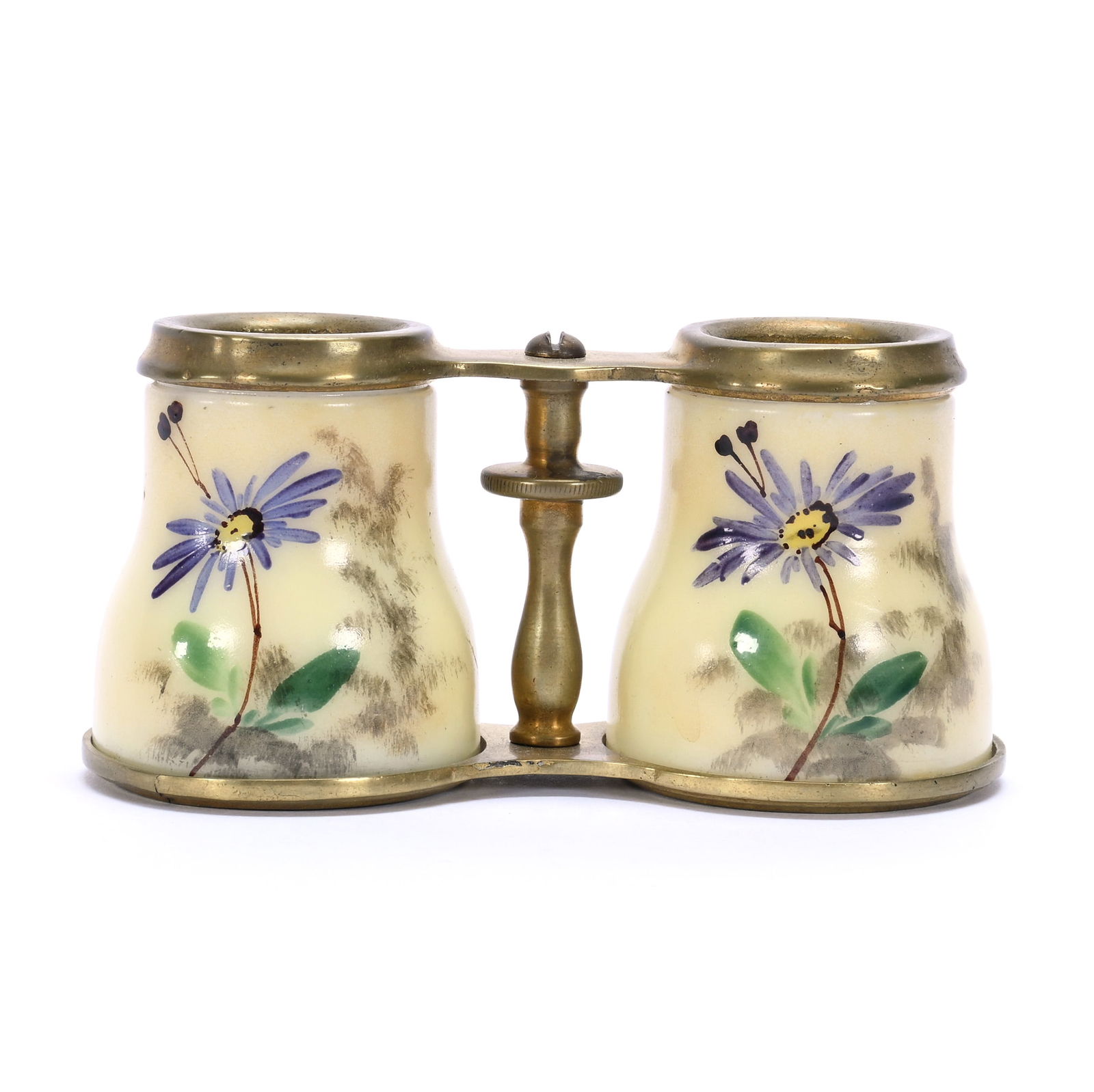 Toothpick Holder In Form Of Binoculars, Unmarked Wave Crest (1 of 3)