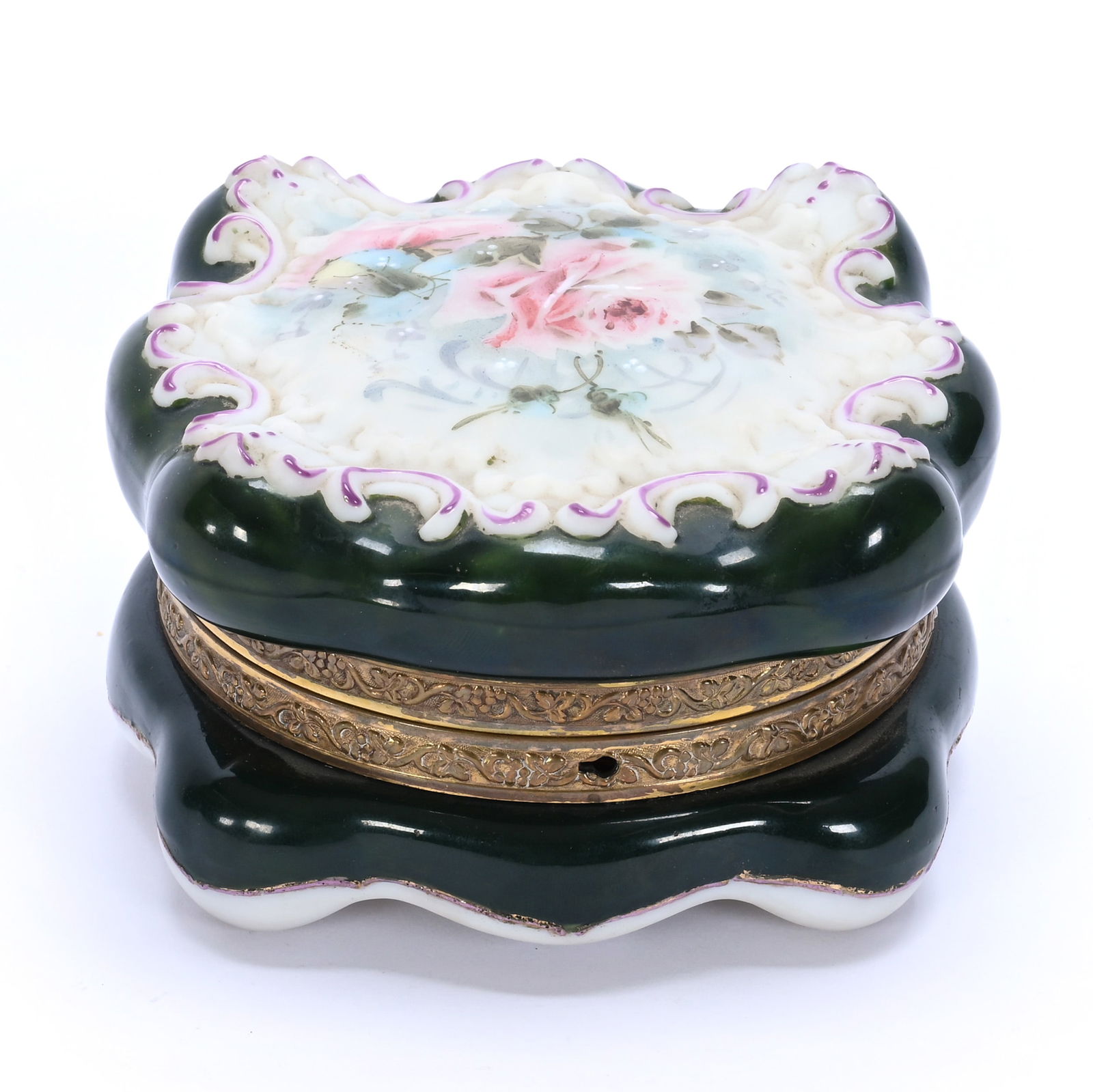 Jewel Box, Wave Crest Banner Mark, Egg Crate And Scroll Mold (1 of 4)