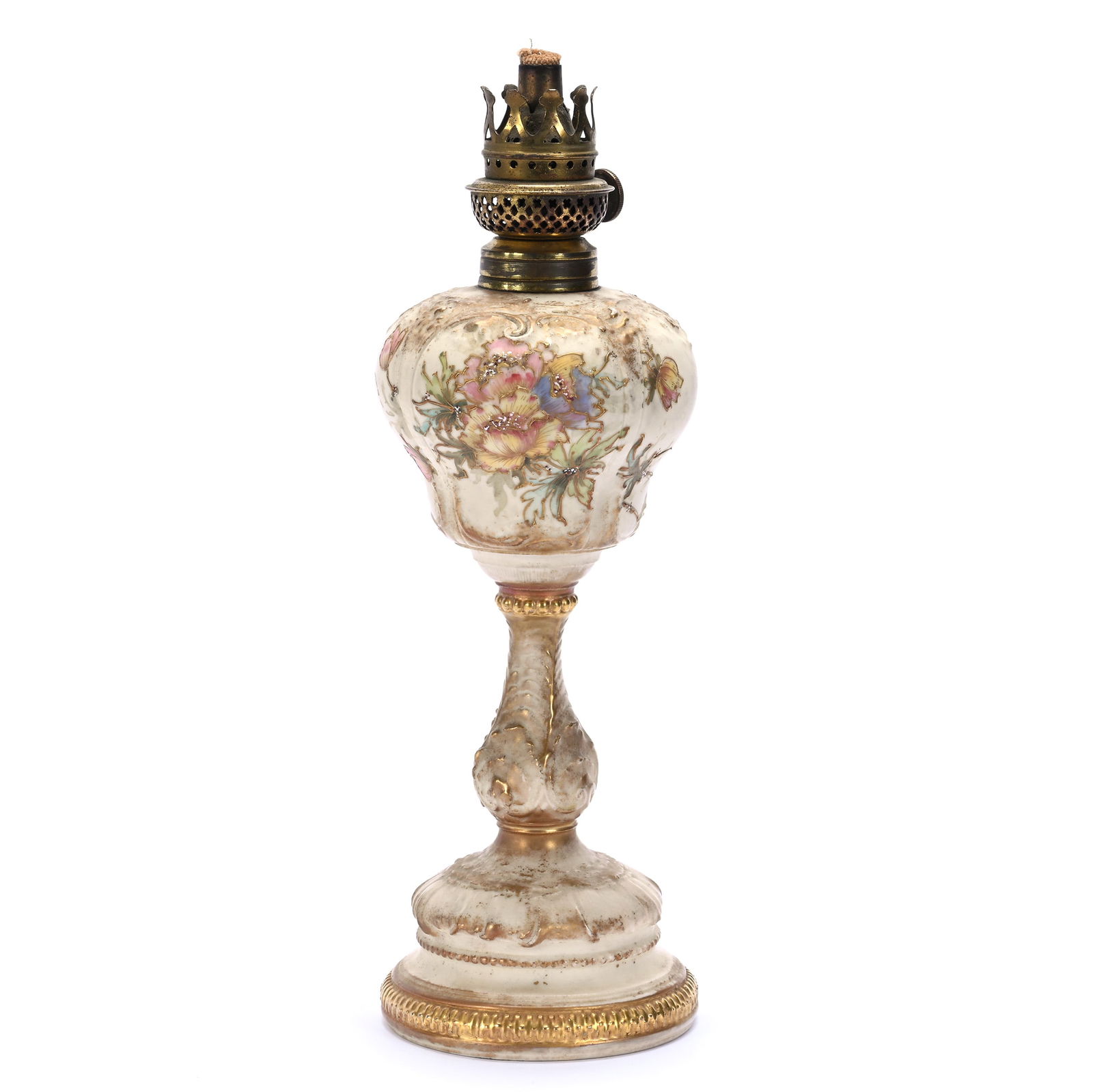 Kerosene Lamp Marked Teplitz Austria (1 of 3)