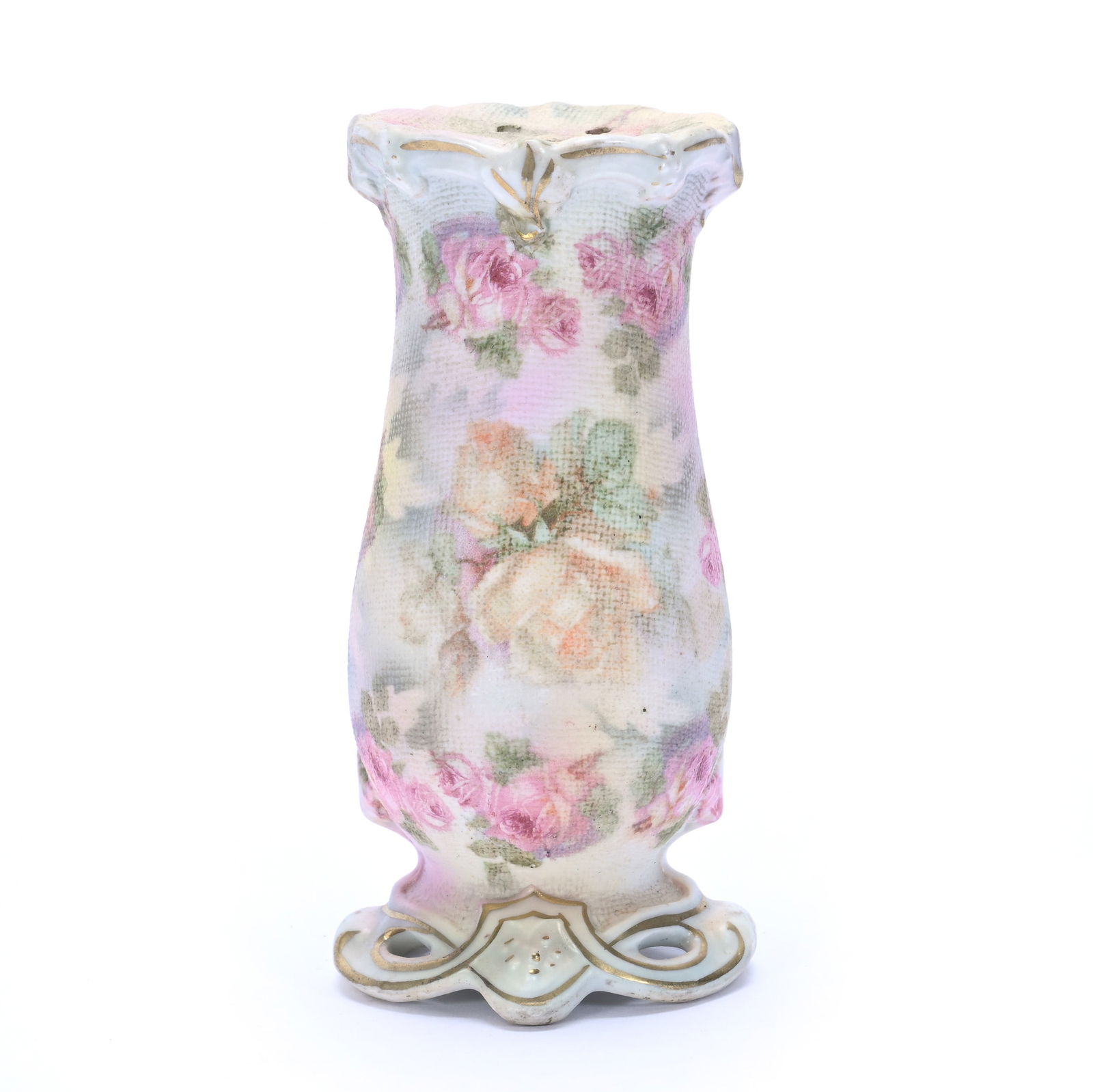 Hatpin Holder, Royal Bayreuth Blue Mark, Rose Tapestry (1 of 3)