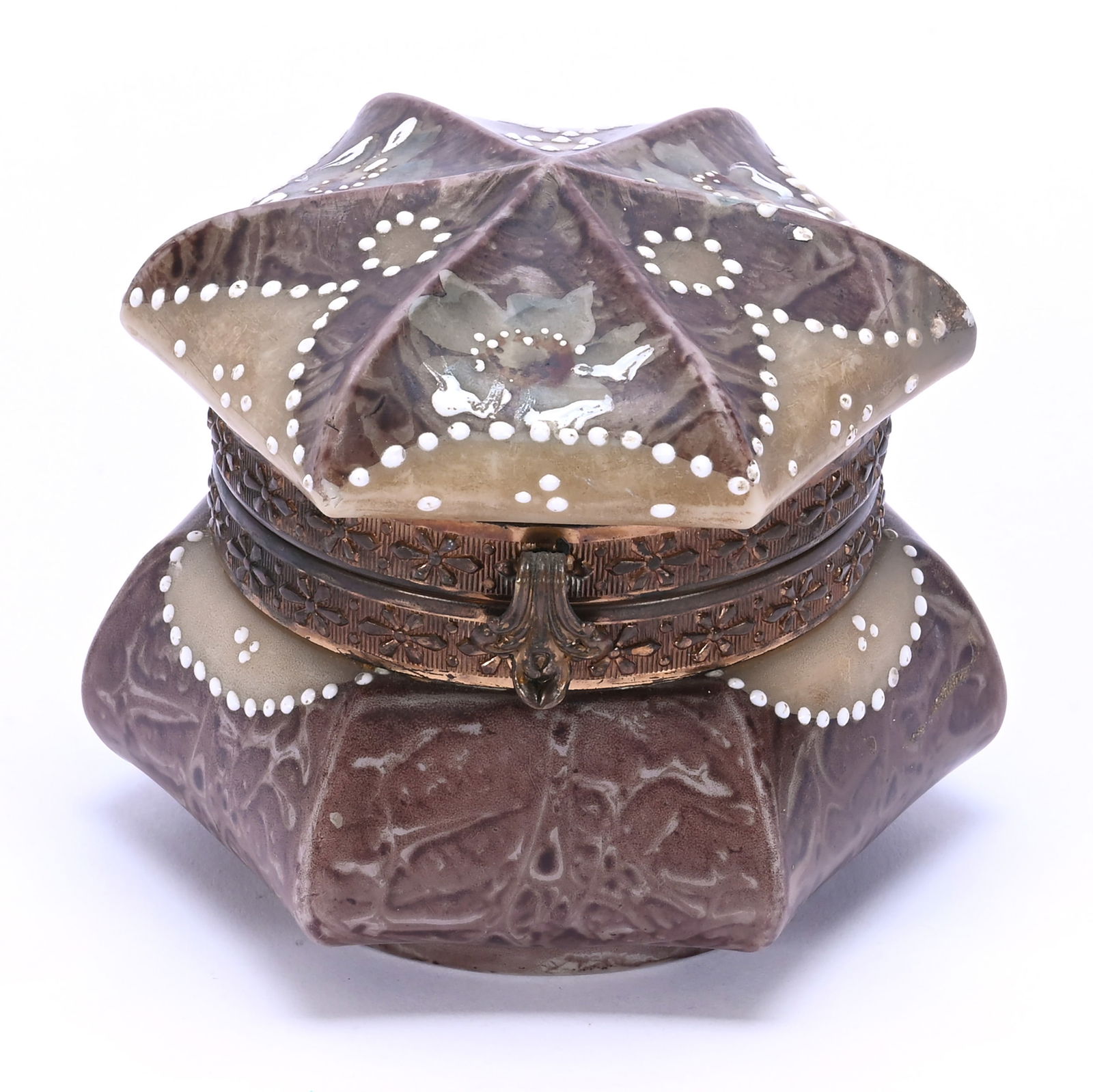 Jewel Box Marked Kelva, Six-Sided (1 of 4)