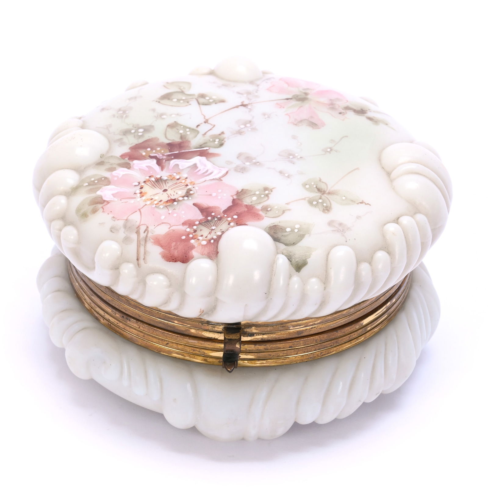 Jewel Box, Unmarked Wave Crest, Puff Mold (1 of 4)