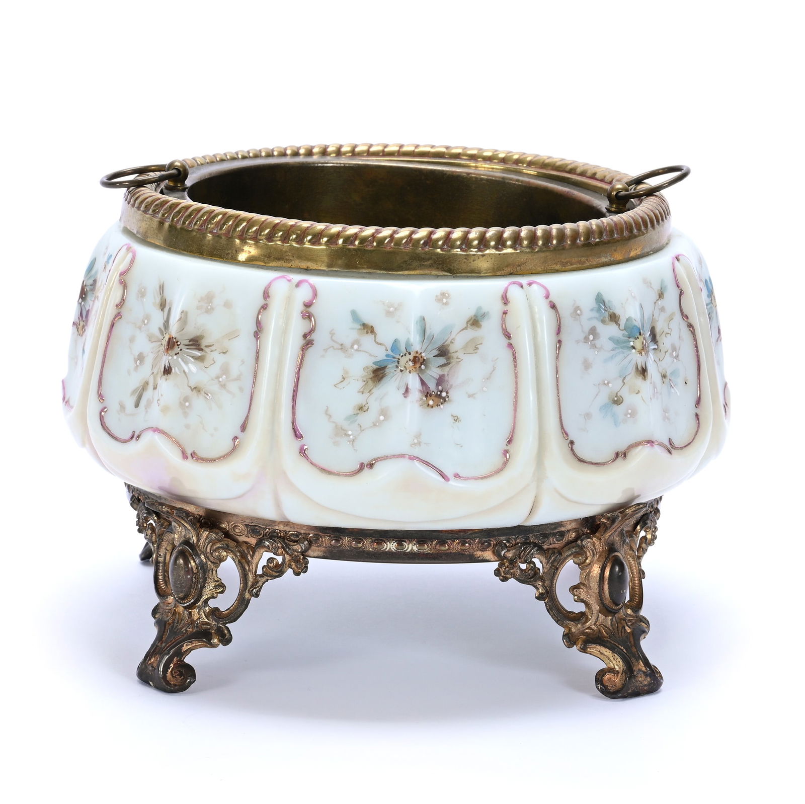 Fern Holder, Wave Crest Banner Mark, Crown Mold (1 of 3)