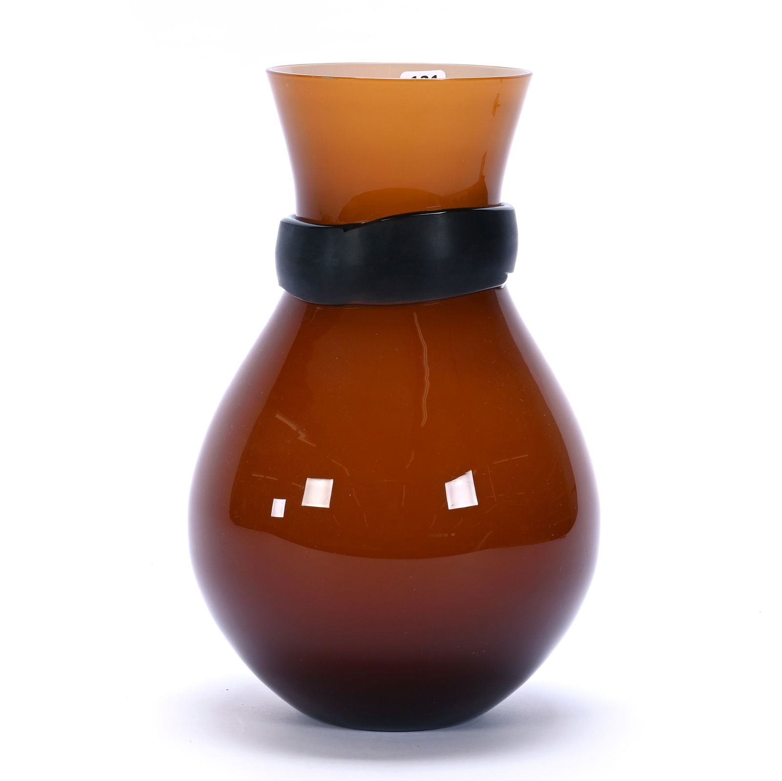 Vase, Signed Salviati, Murano Art Glass Created By Simon Moore (1 of 2)