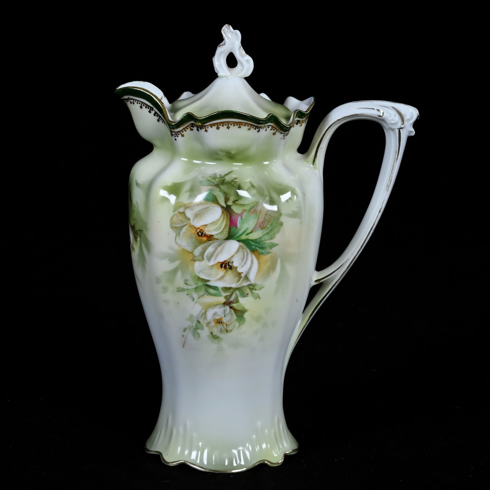 Chocolate Pot, Marked R.S. Prussia (1 of 5)