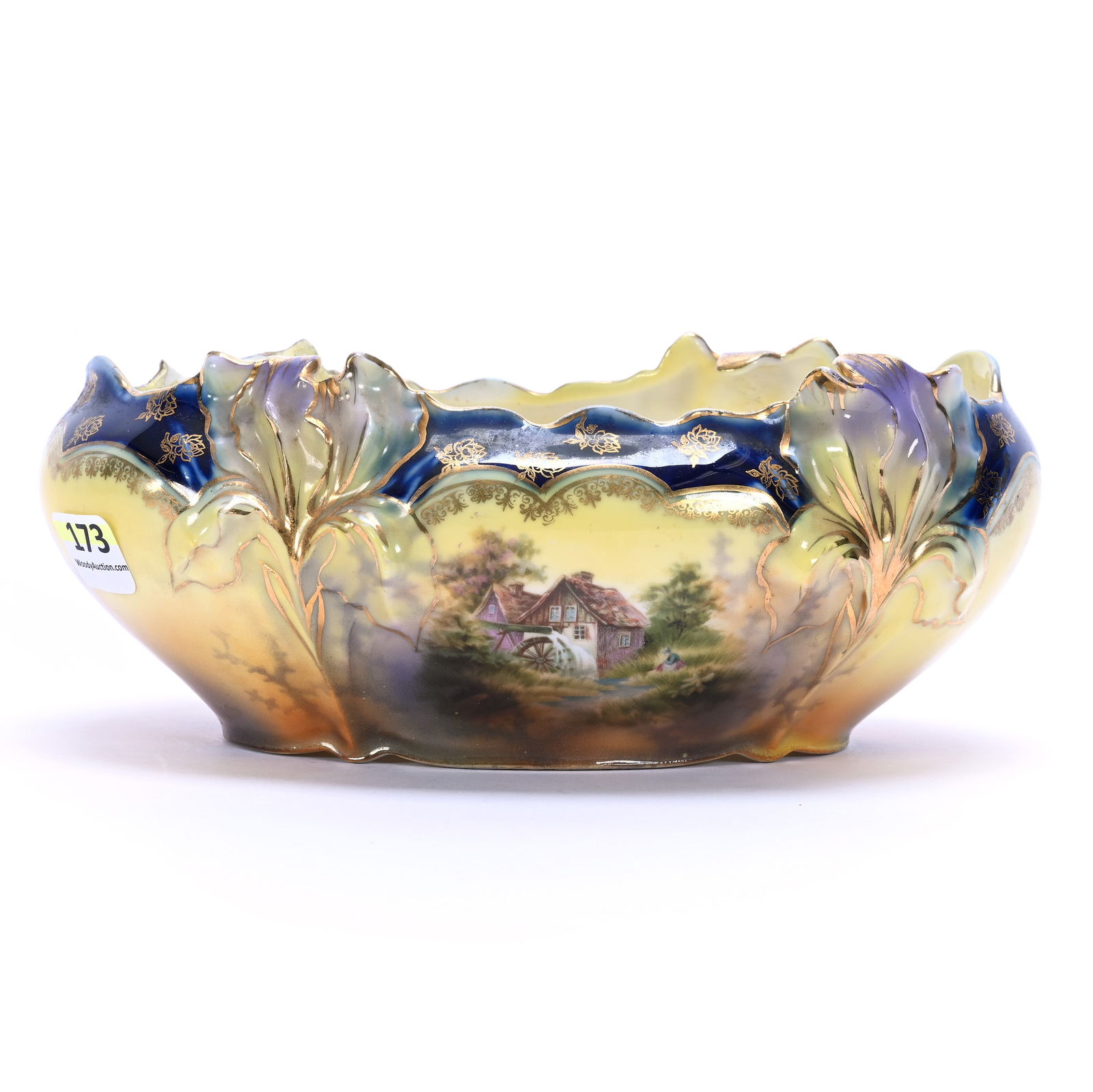 Oval Bowl, Marked Crown Viersa (1 of 4)