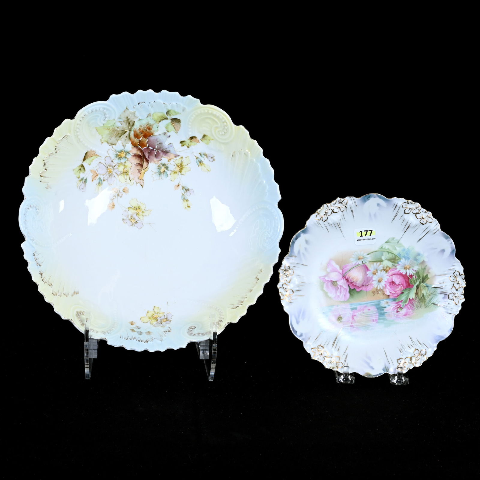 Bowl And Plate, Unmarked R.S. Prussia (1 of 4)