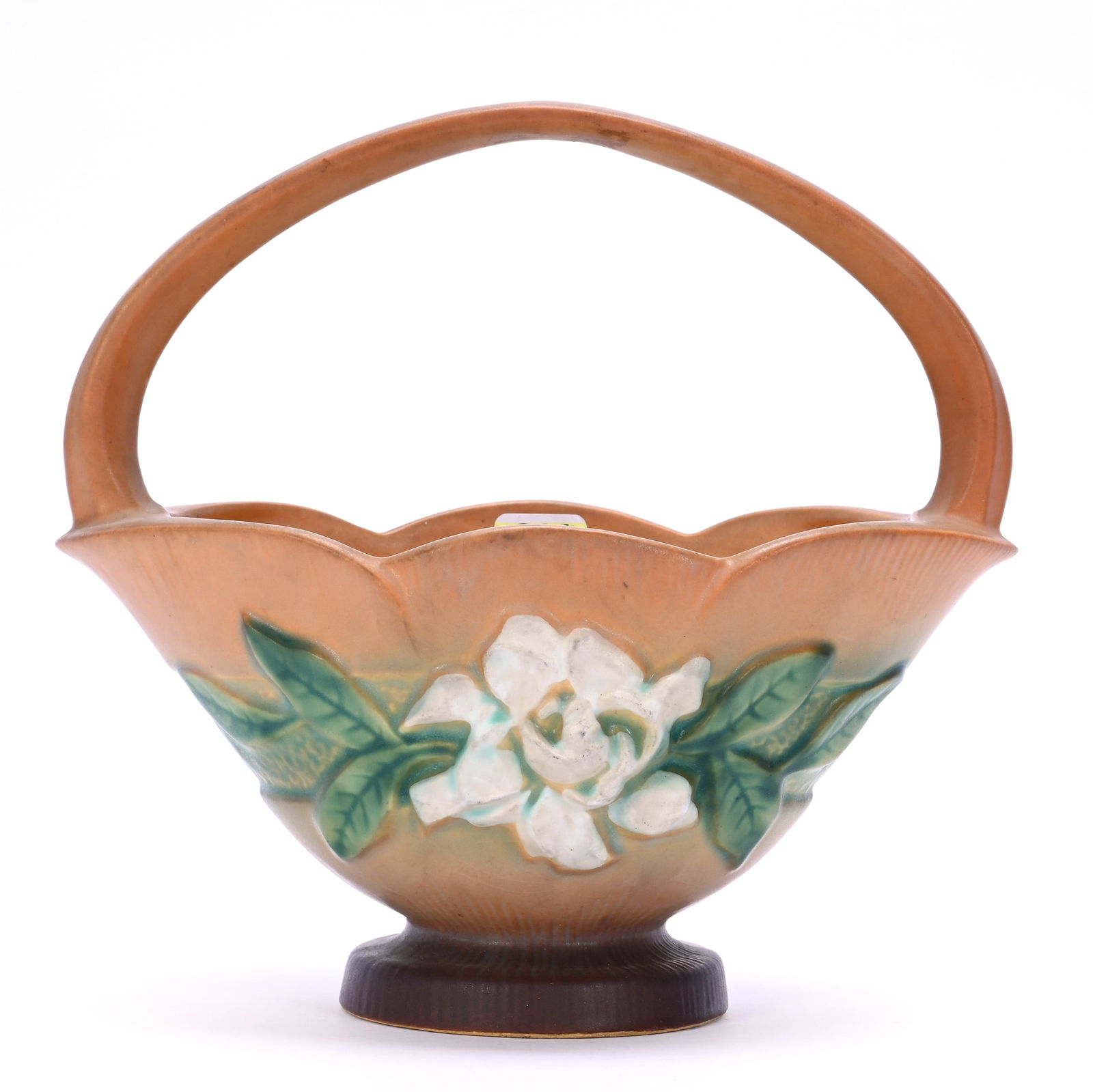 Basket, Roseville Art Pottery #608-8" (1 of 3)