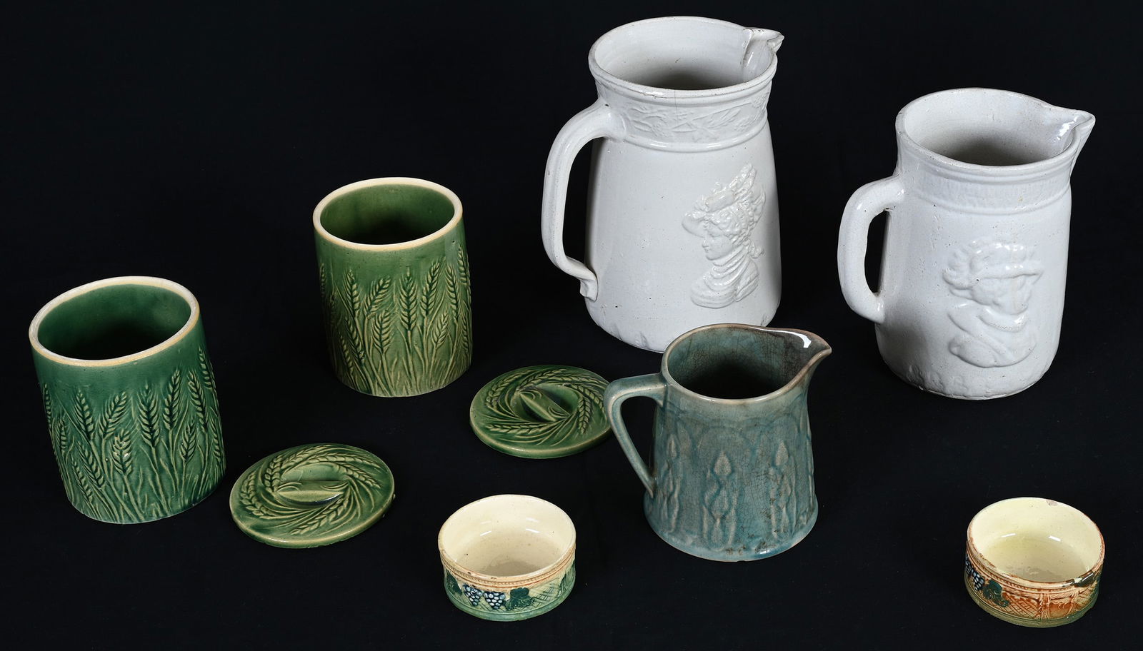 (7) Miscellaneous Stoneware Type Items - 2