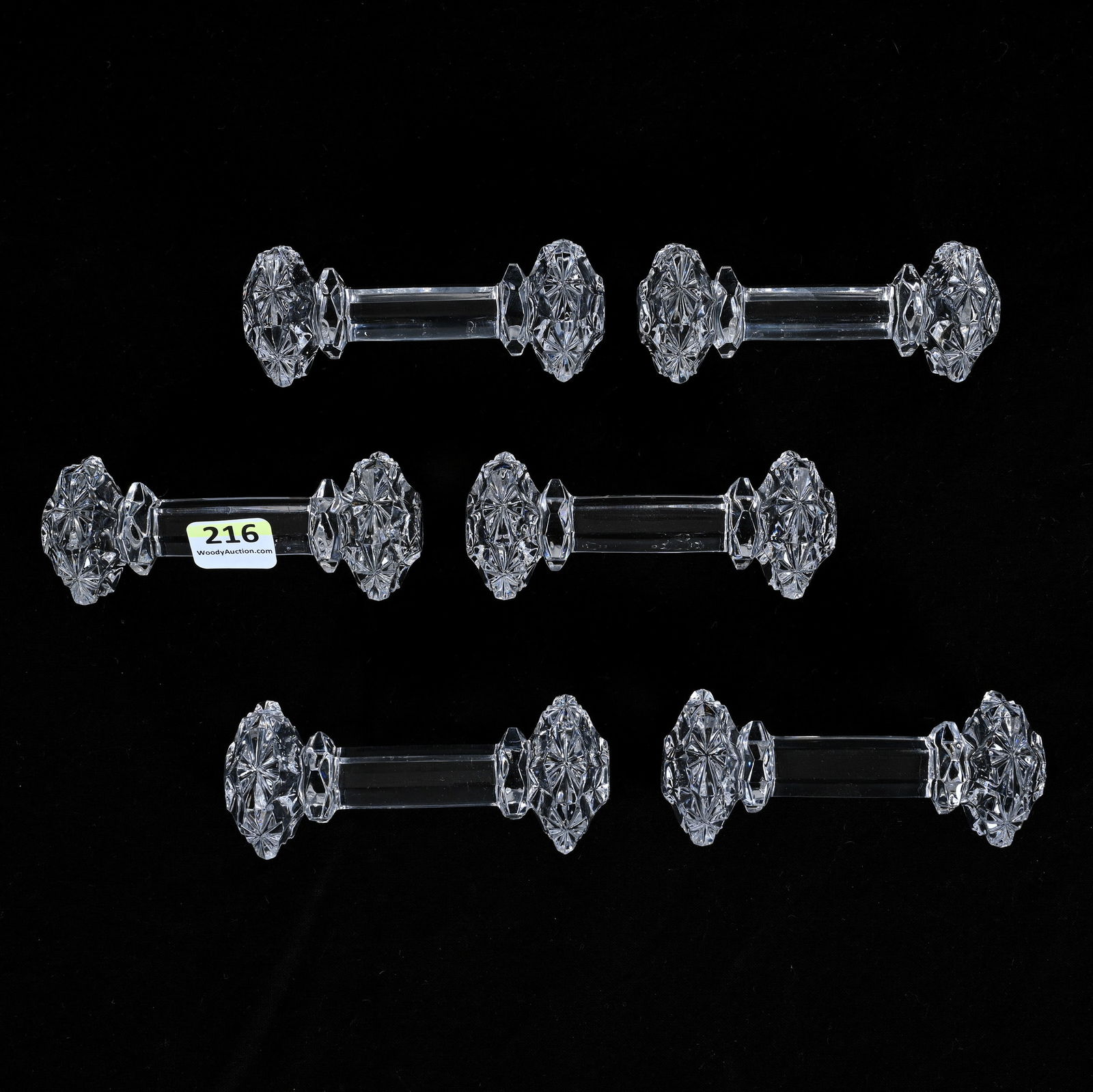 (6) Knife Rests, Unknown Maker (1 of 2)