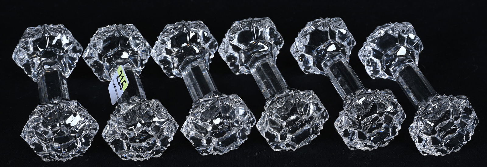 (6) Knife Rests, Unknown Maker - 2