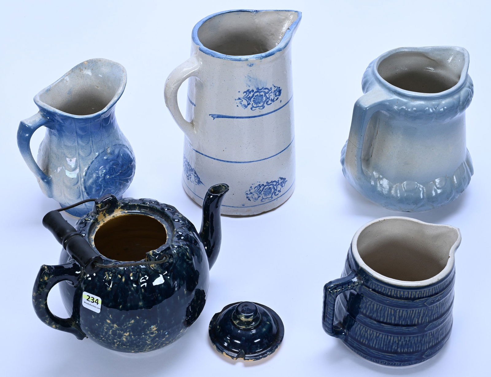 (5) Stoneware Items - 2
