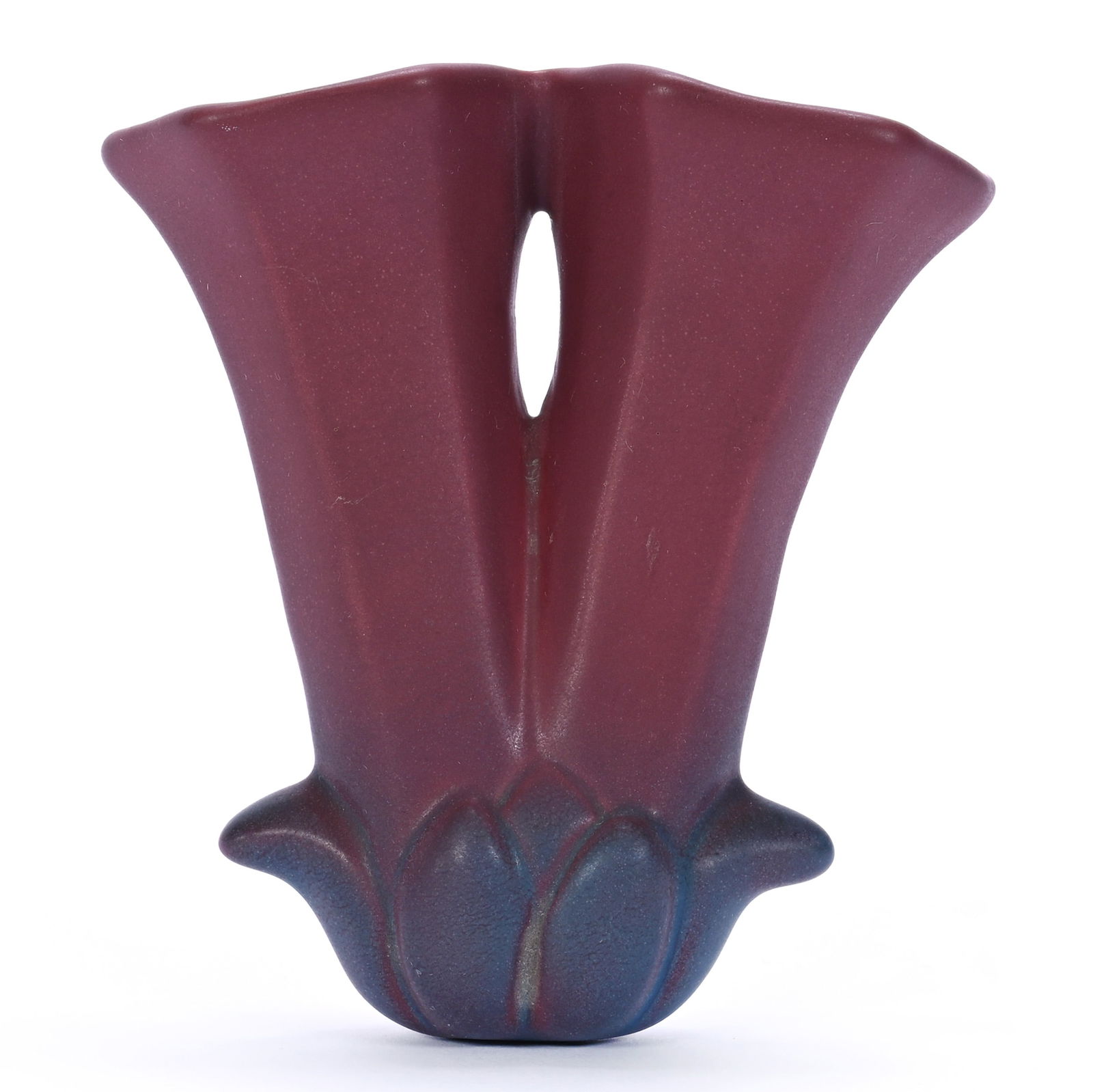 Double Wall Pocket, Marked Van Briggle Art Pottery (1 of 2)