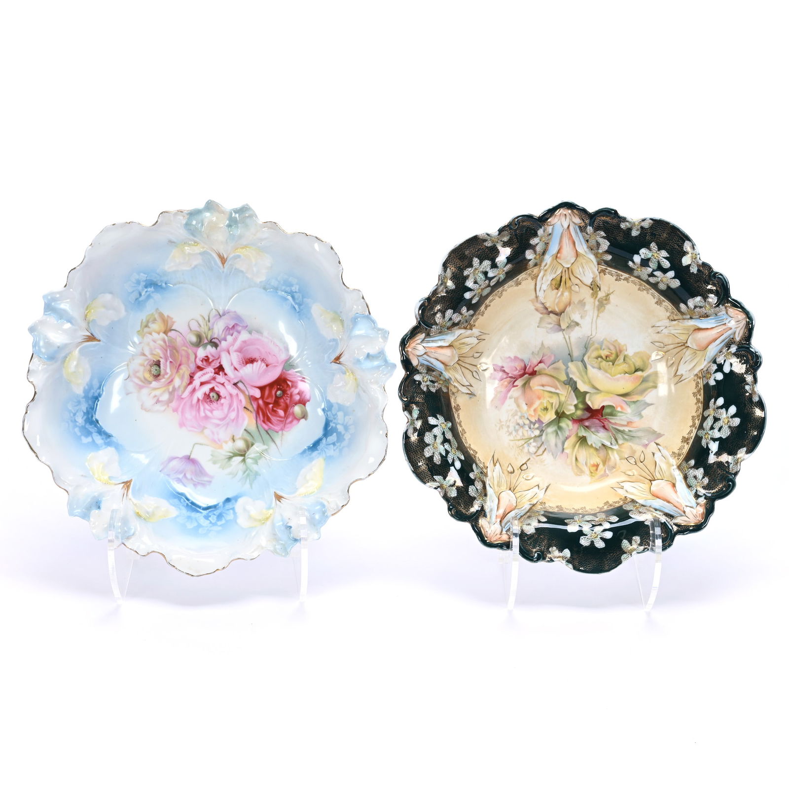 (2) Bowls, R.S. Prussia (1 of 4)