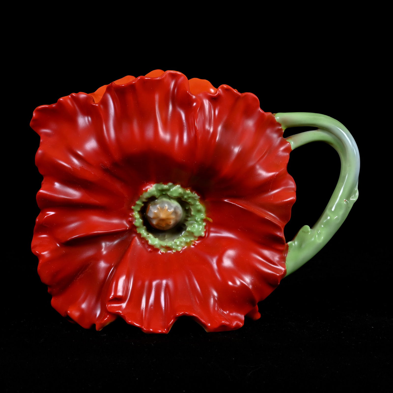 Water Pitcher, Royal Bayreuth Blue Mark (1 of 3)