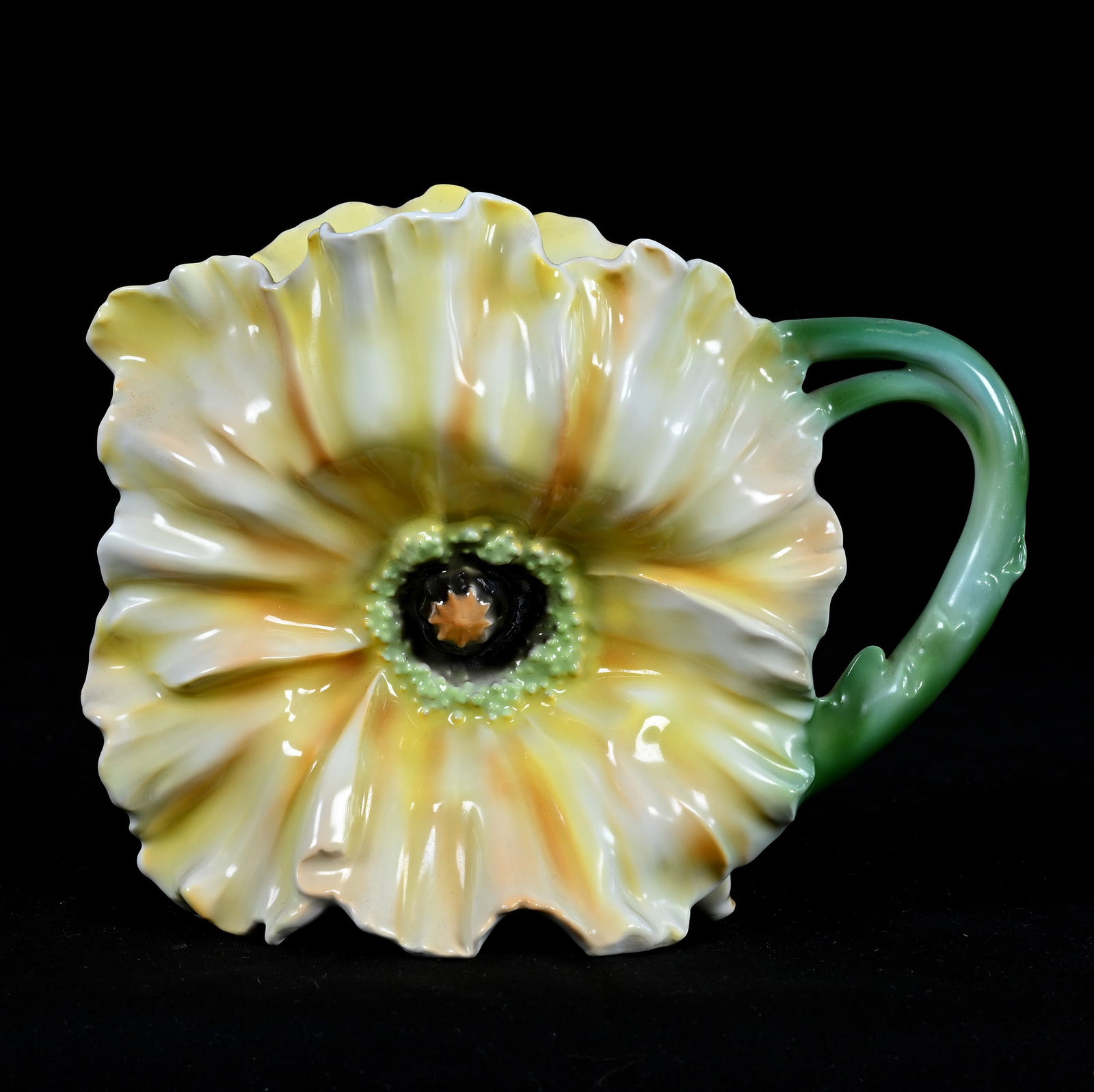 Water Pitcher, Royal Bayreuth Blue Mark (1 of 3)