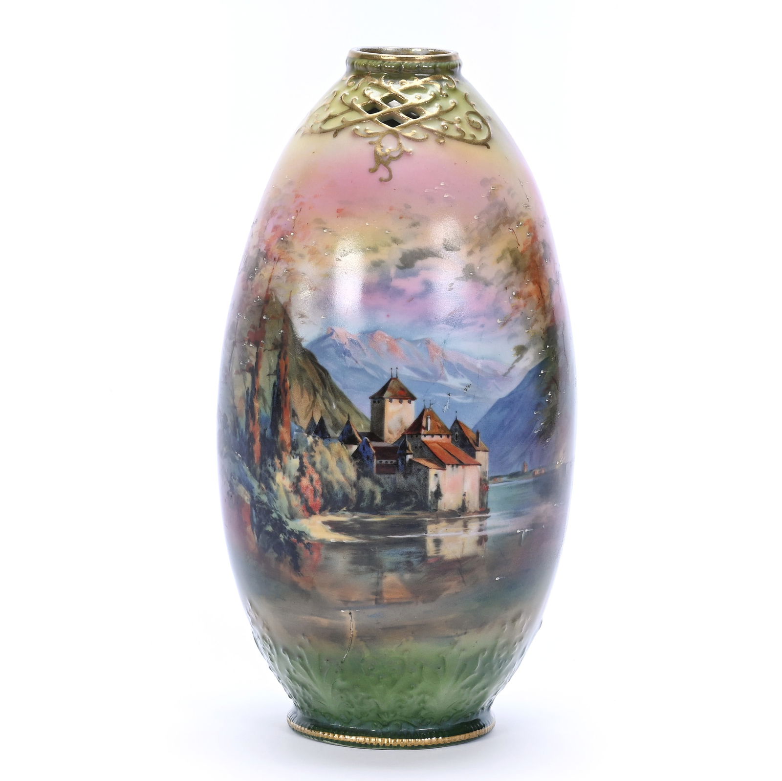 Vase, Royal Bayreuth Blue Mark (1 of 3)