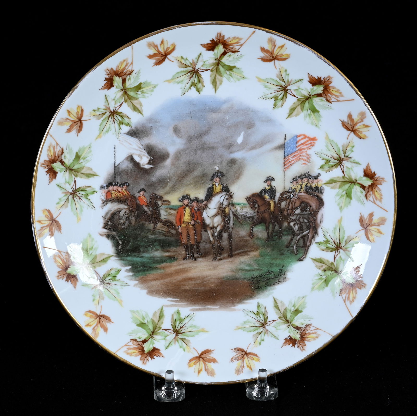Plate, Royal Bayreuth Green Mark (1 of 3)