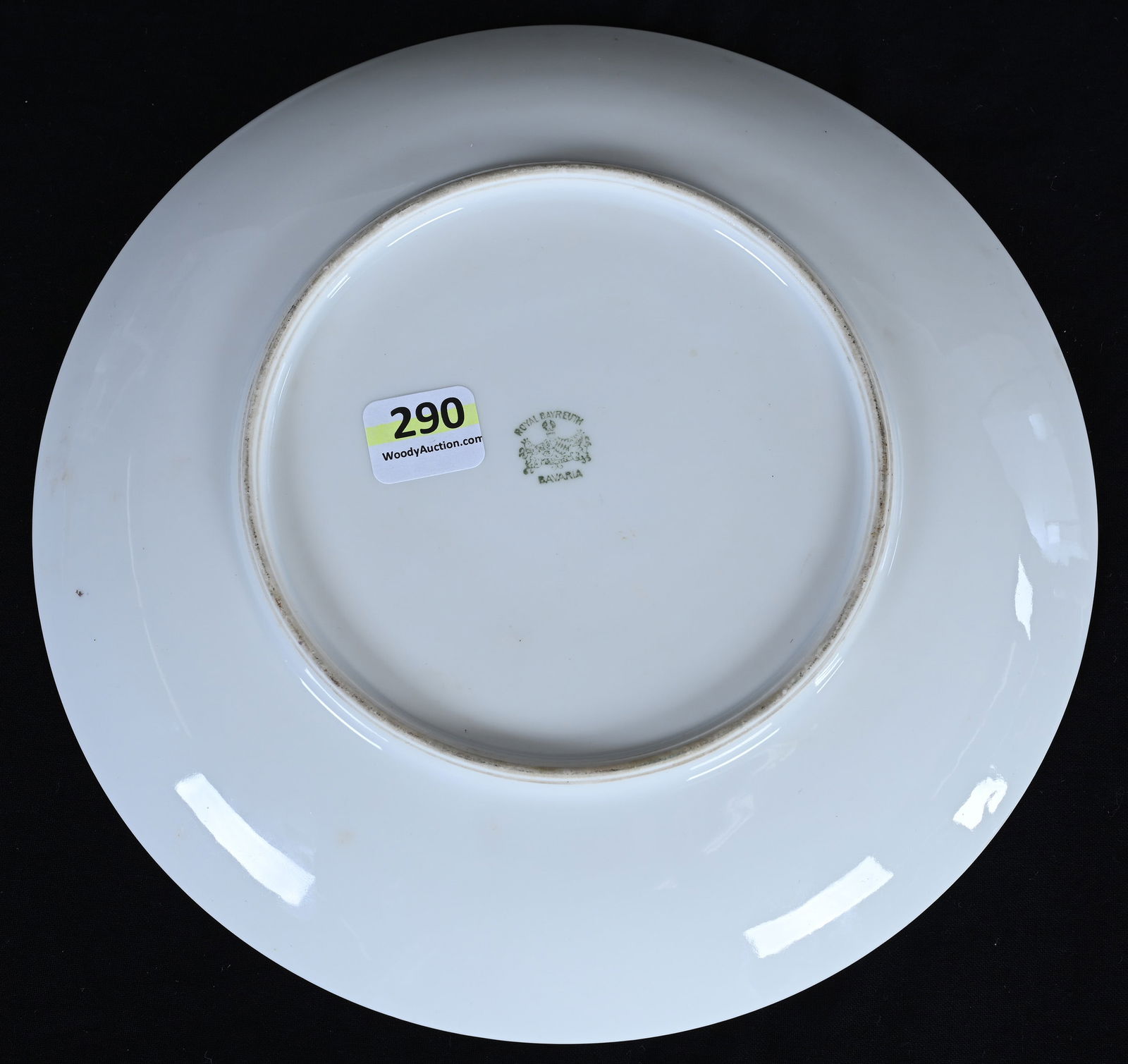 Plate, Royal Bayreuth Green Mark - 3