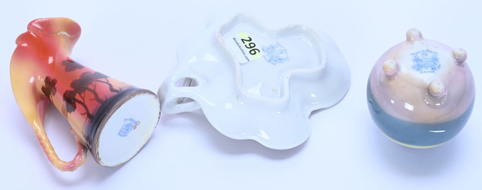 (3) Royal Bayreuth Items With Blue Mark - 3