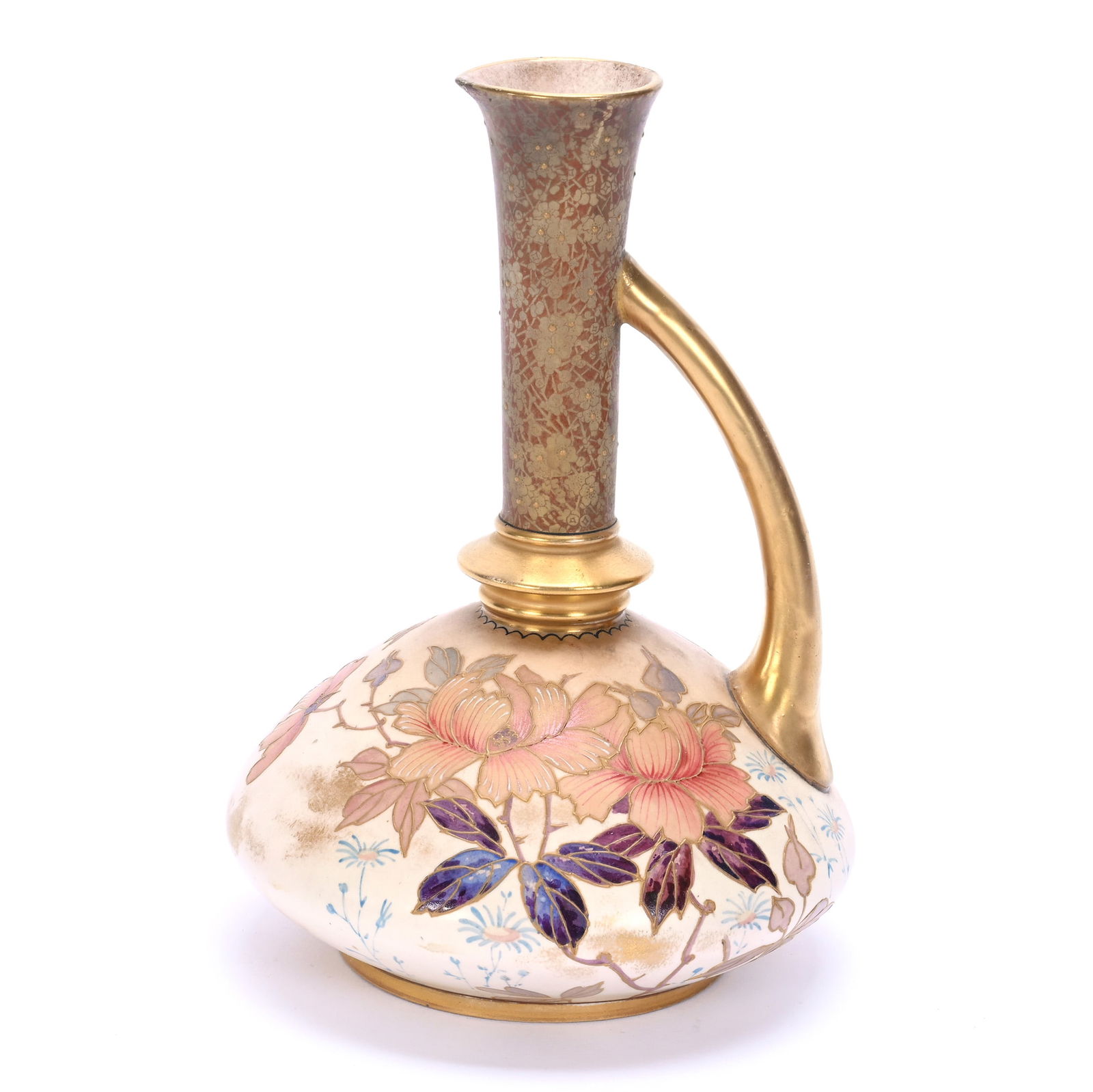 Handled Ewer, Marked Doulton Burslem (1 of 5)