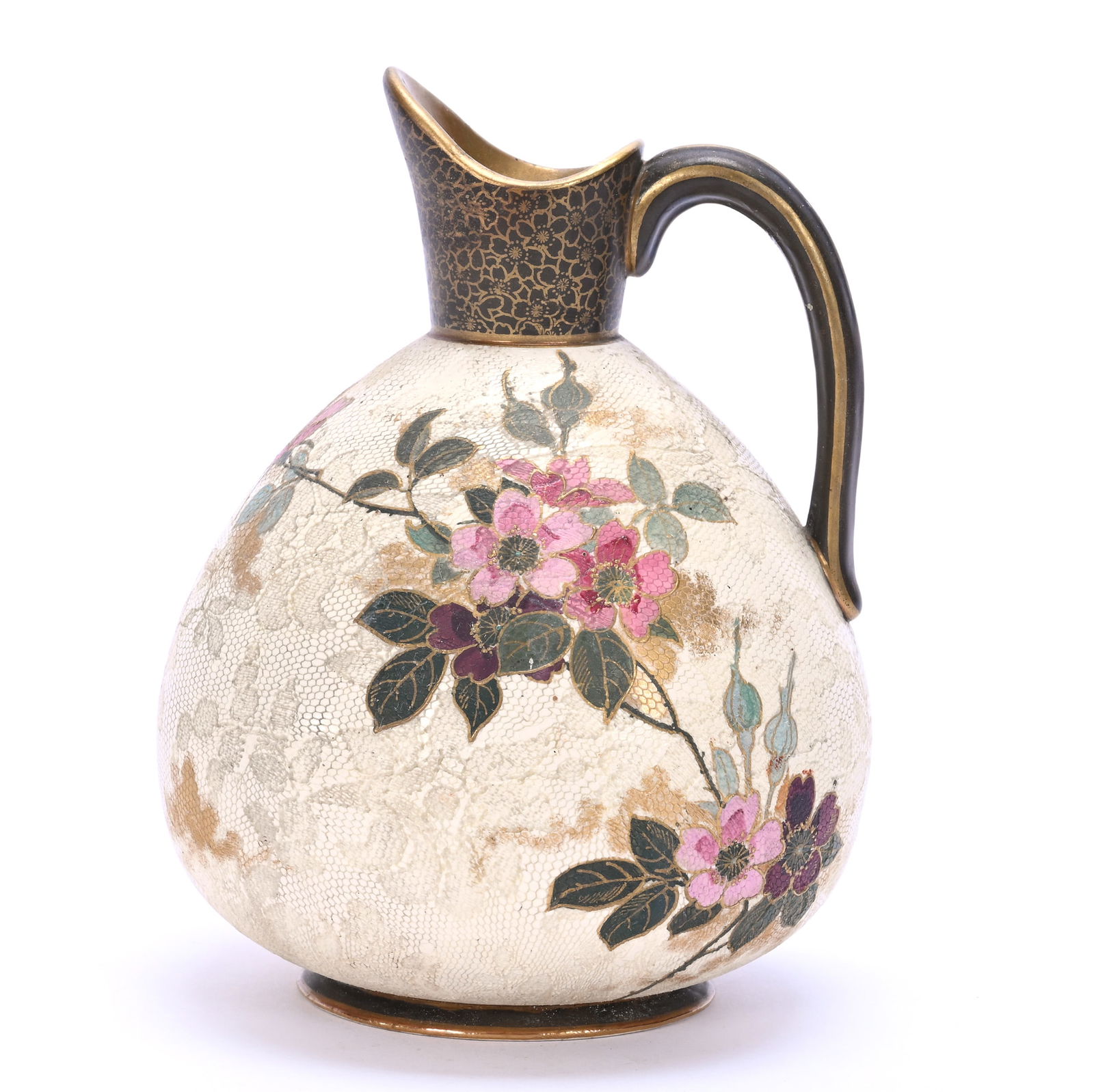 Handled Ewer, Marked Doulton & Slater (1 of 3)