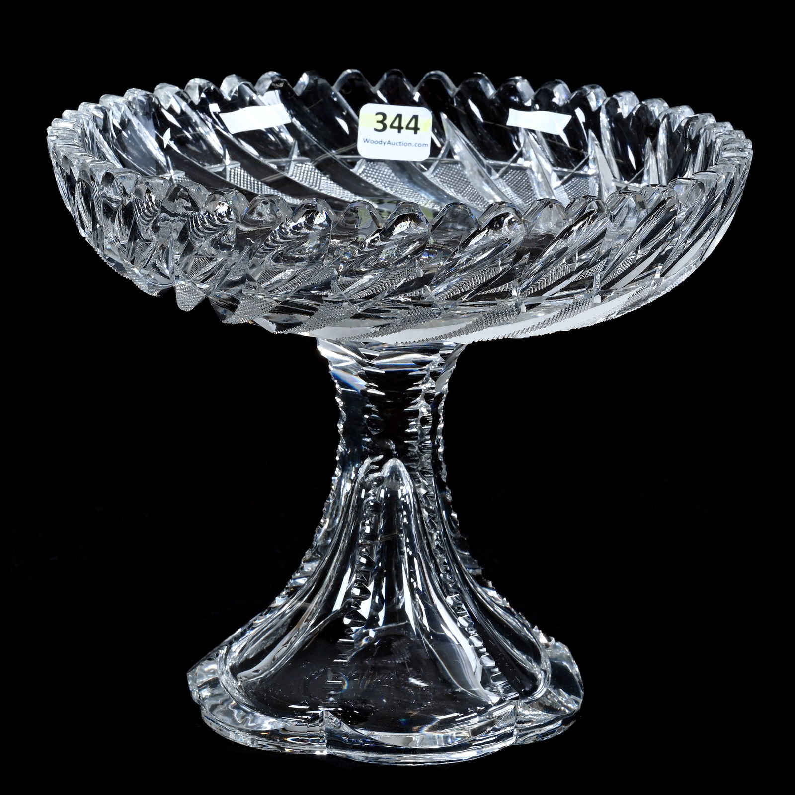 Compote, American Brilliant Cut Glass (1 of 4)