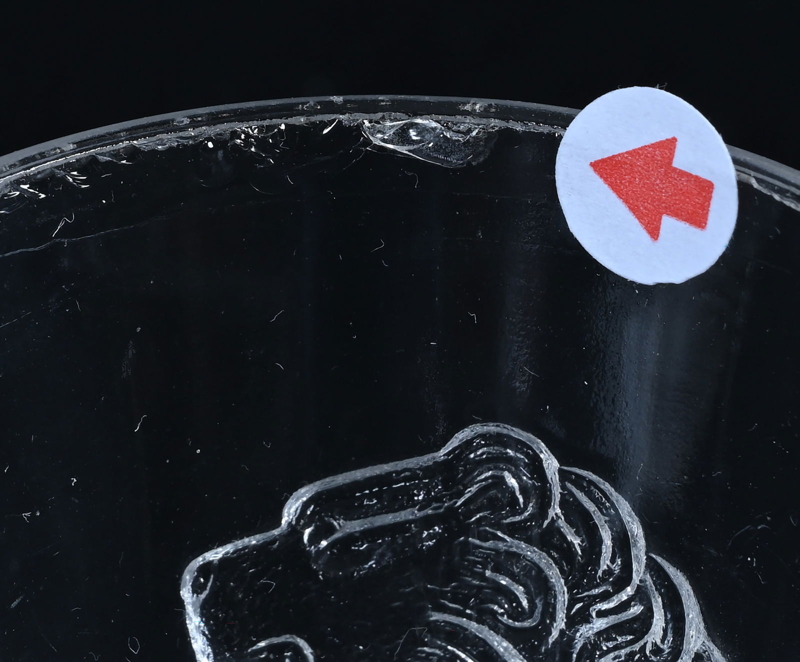 Three Pattern Glass Items, Lions Head Design - 3