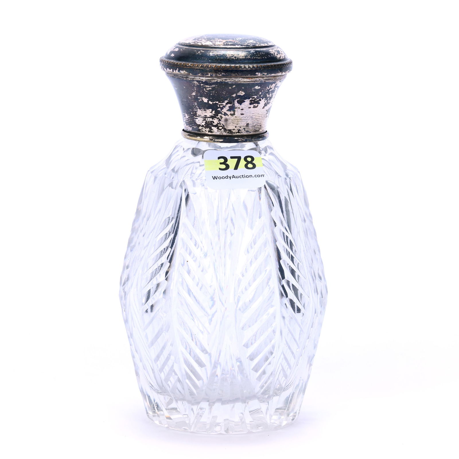 Perfume Bottle, Brilliant Period Cut Glass (1 of 4)