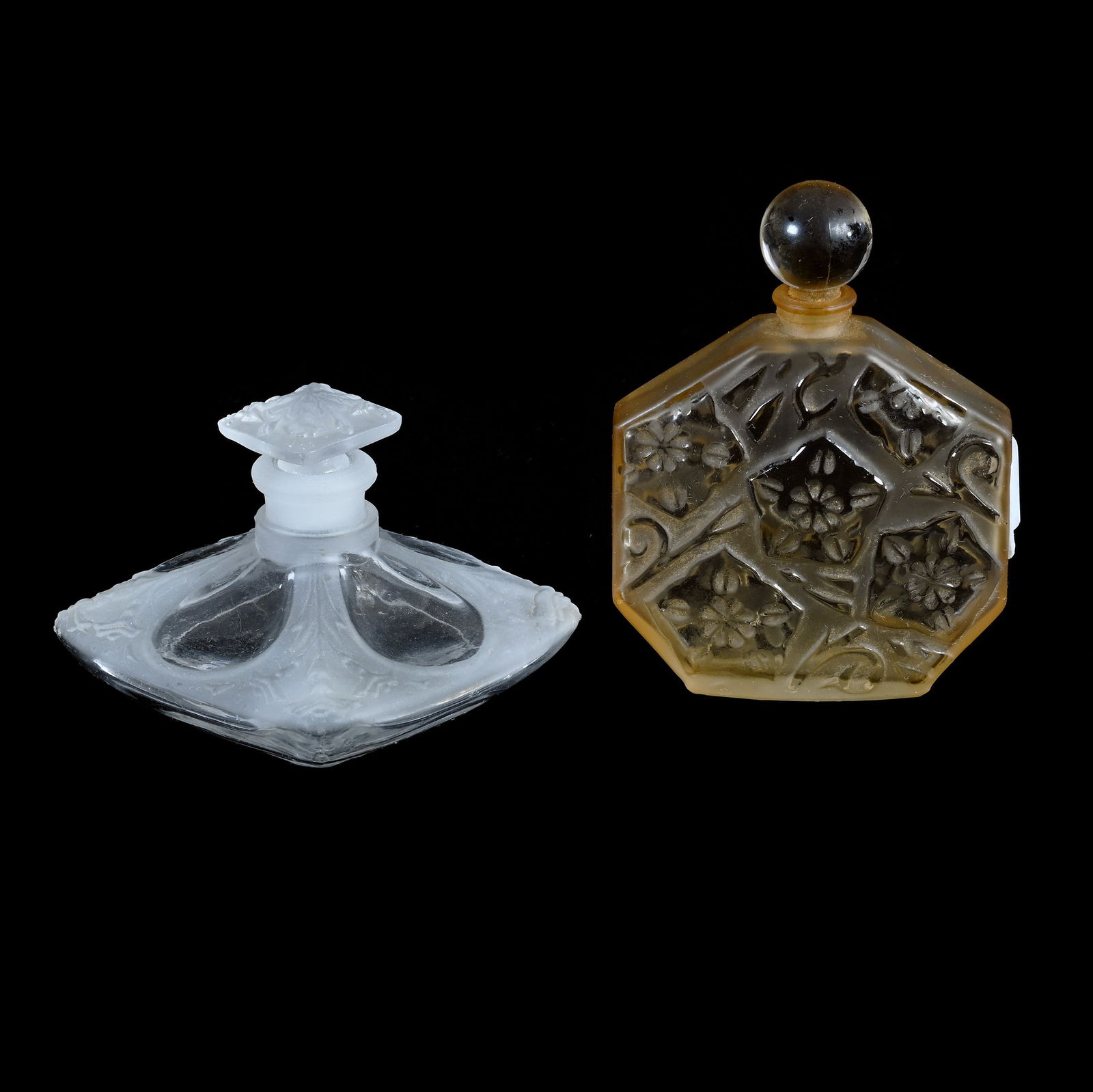 (2) Perfume Bottles, French Art Deco (1 of 3)