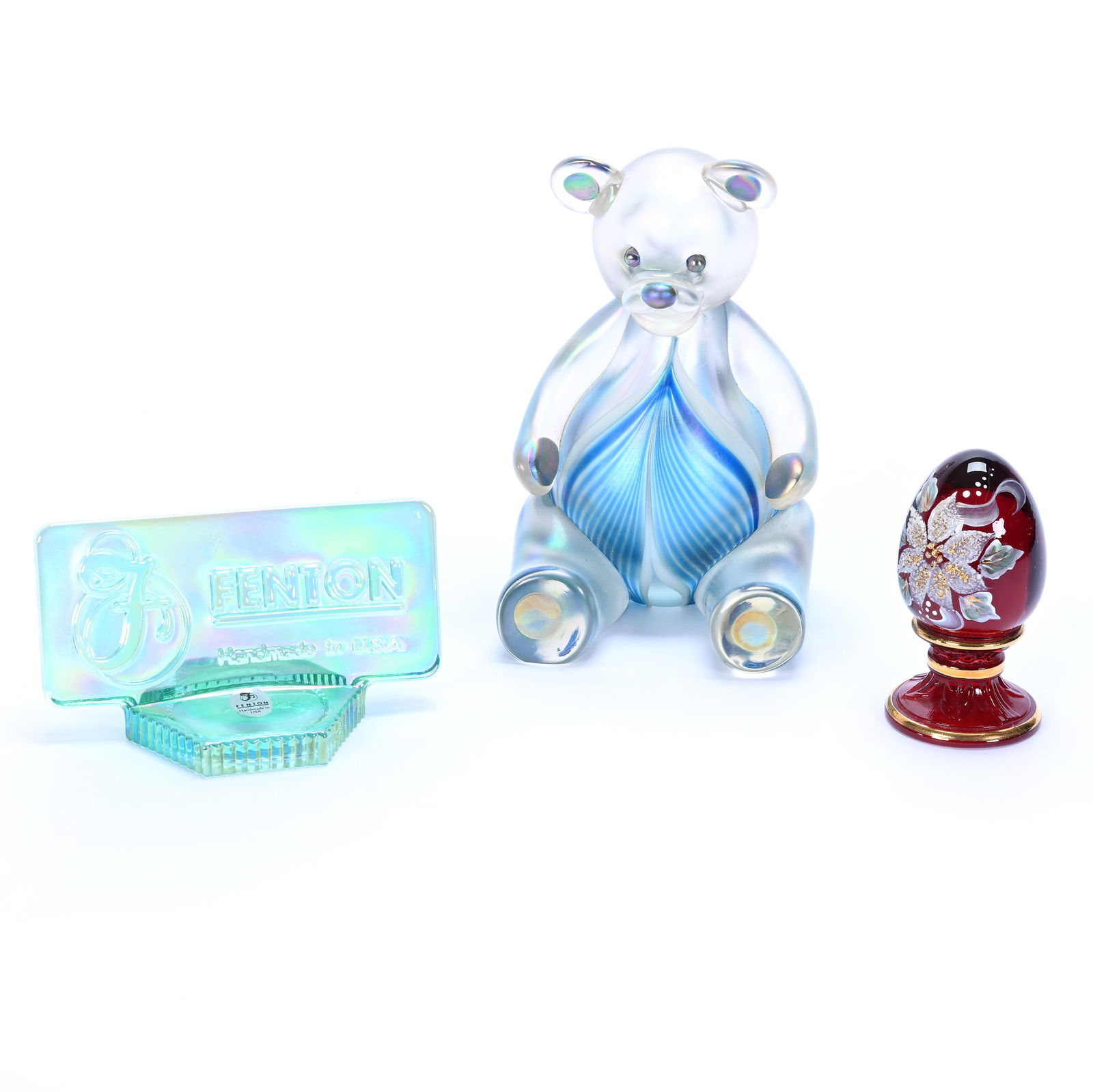 (3) Contemporary Art Glass Items (1 of 4)