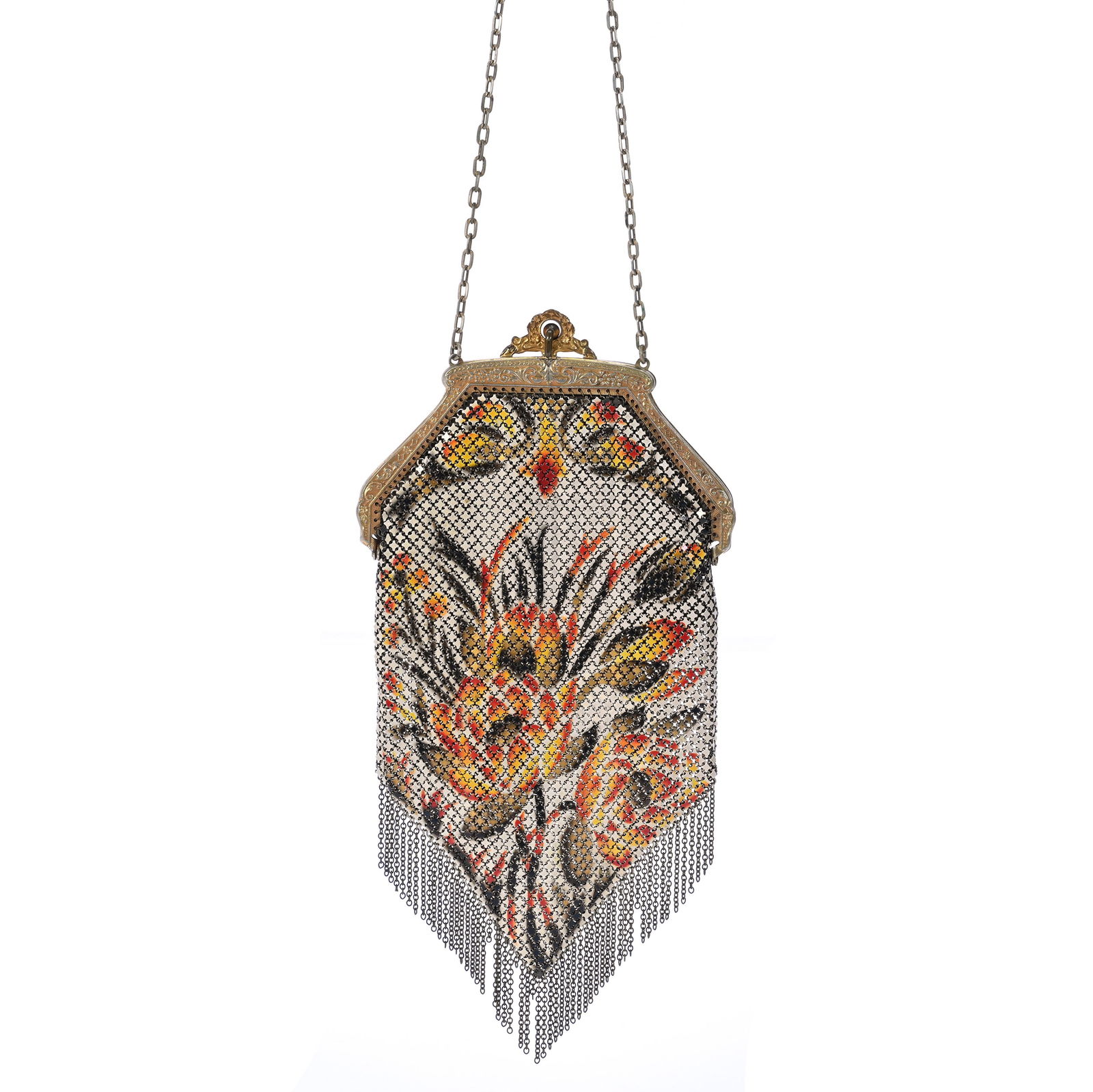 Vintage Mesh Evening Bag Marked Mandalian Manufacturing Co. (1 of 3)