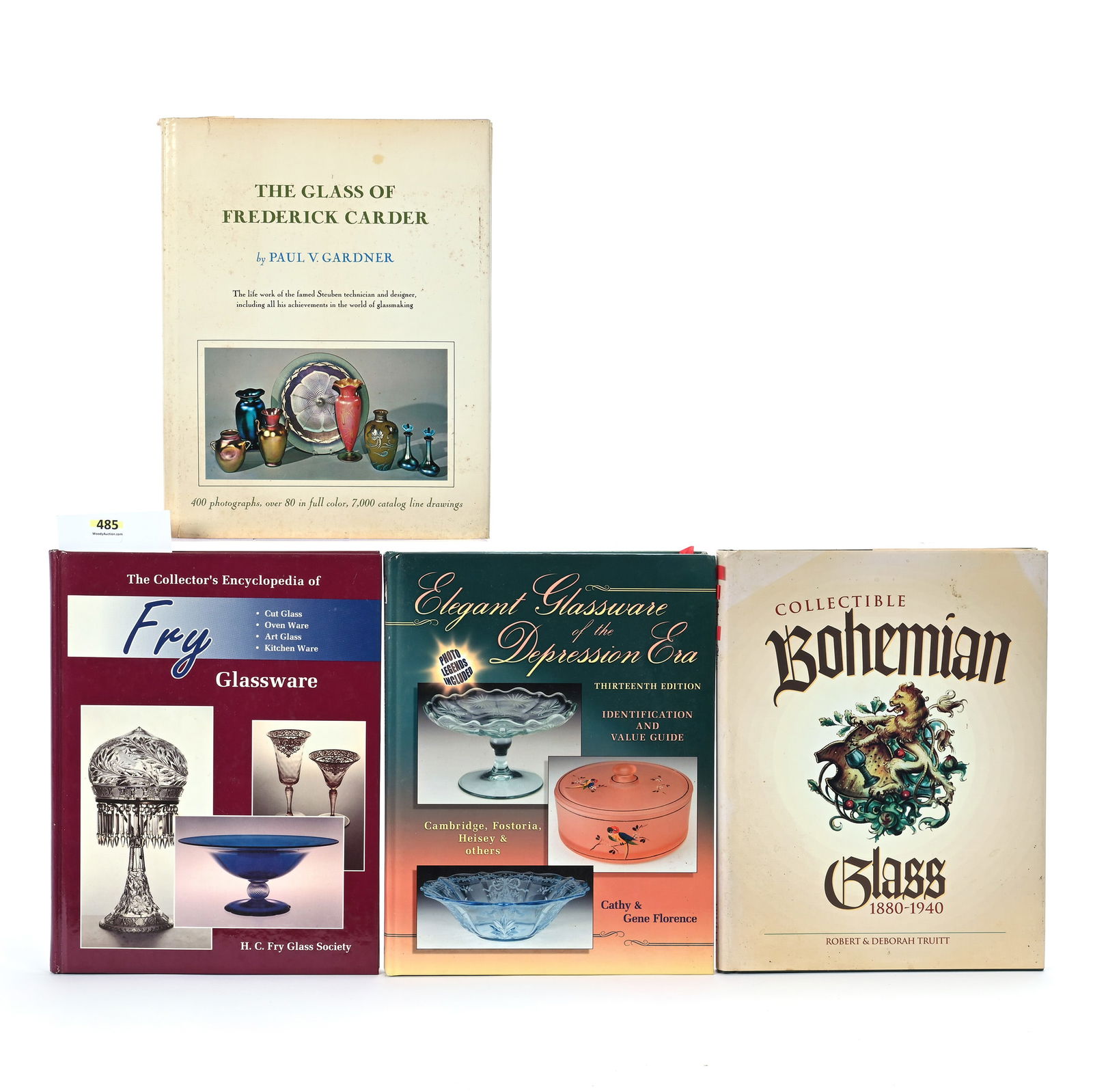 (4) Books On Glassware (1 of 2)