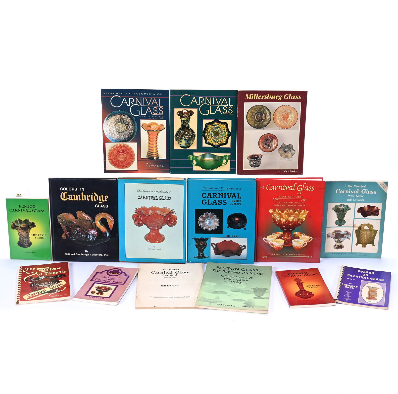 (15) Books About Carnival Glass (1 of 4)