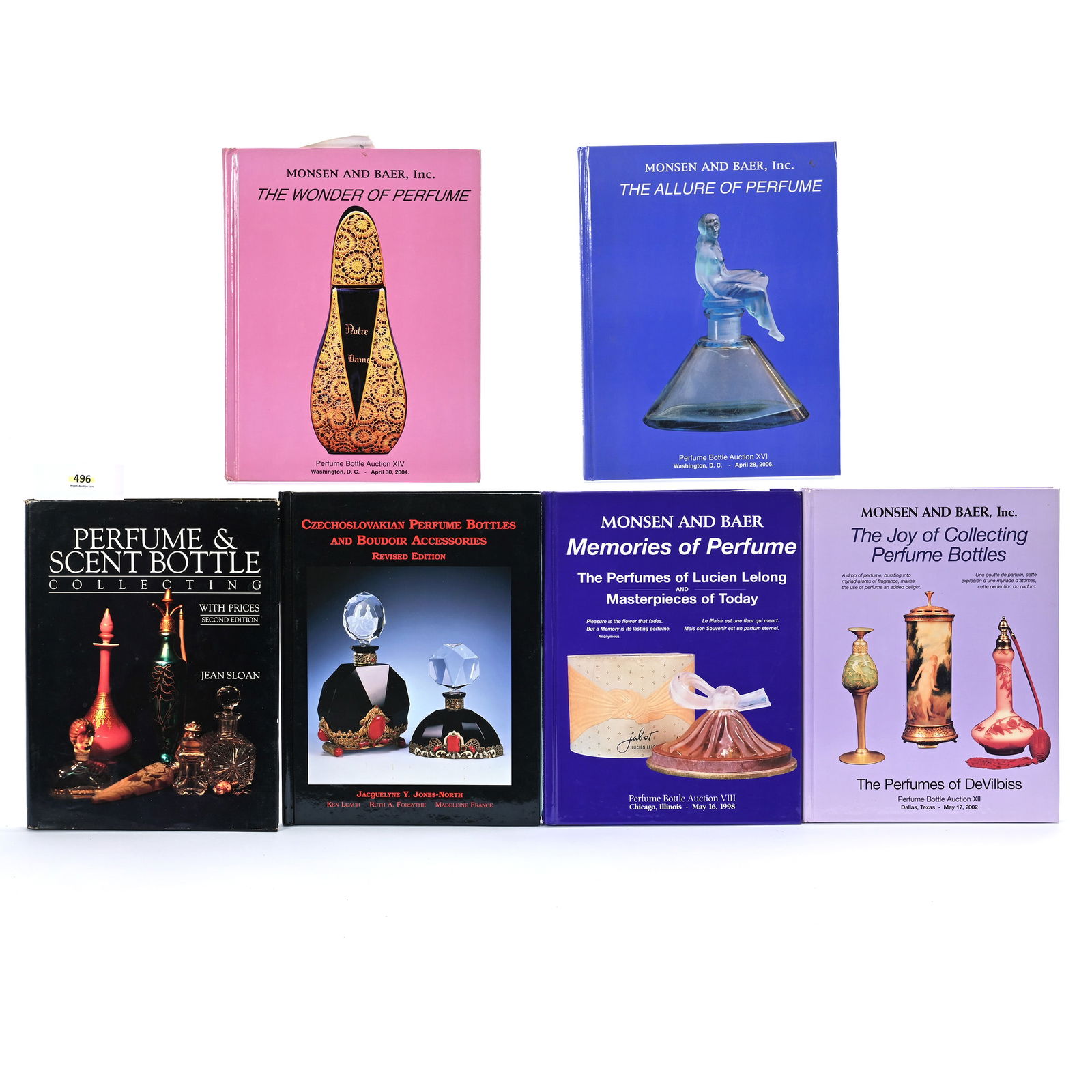 (6) Books And Auction Catalogs About Perfume Bottles (1 of 2)