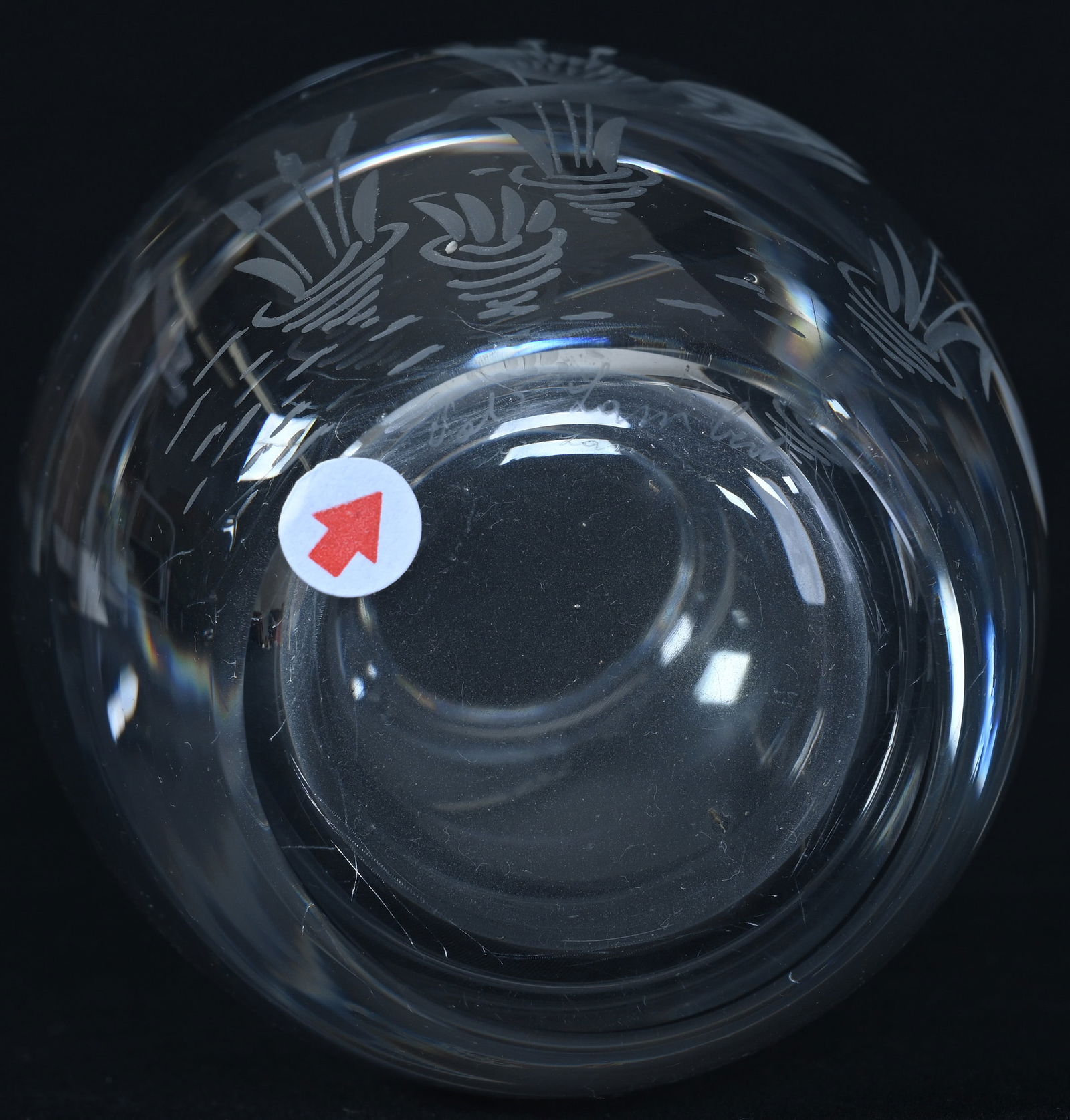 Pair Vases, Signed Val Saint Lambert - 3